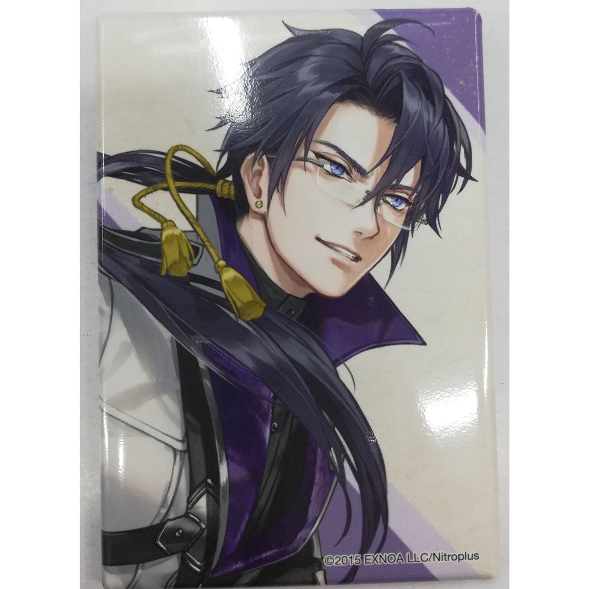 刀剣乱舞 姫鶴一文字 スクエア缶バッジ 痛バ 刀剣乱舞 姫鶴一文字 スクエア缶バッジコレクション 跪坐 | K