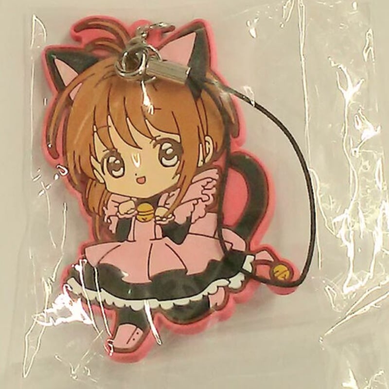カードキャプターさくら 原画展記念商品 ラバーストラップ 木之本桜