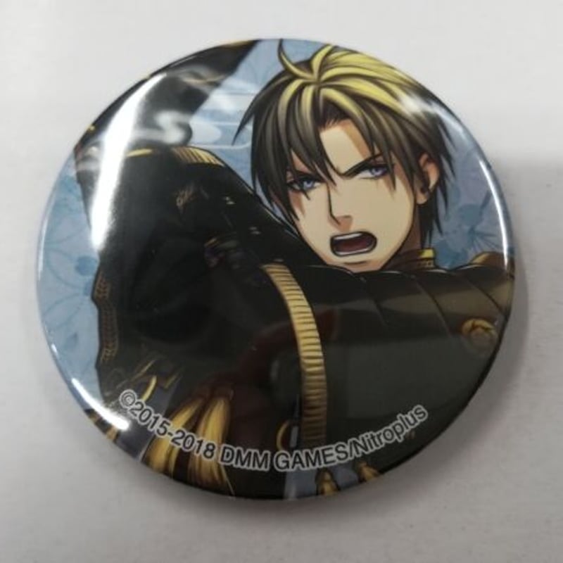 刀剣乱舞 トイプラ 缶バッジ 極 戦闘 へし切長谷部 刀剣乱舞