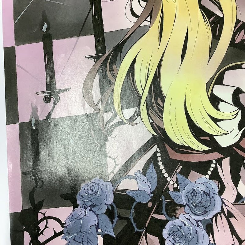 傷み有り】望月淳『PandoraHearts』 月刊 Gファンタジー付録 ポスター