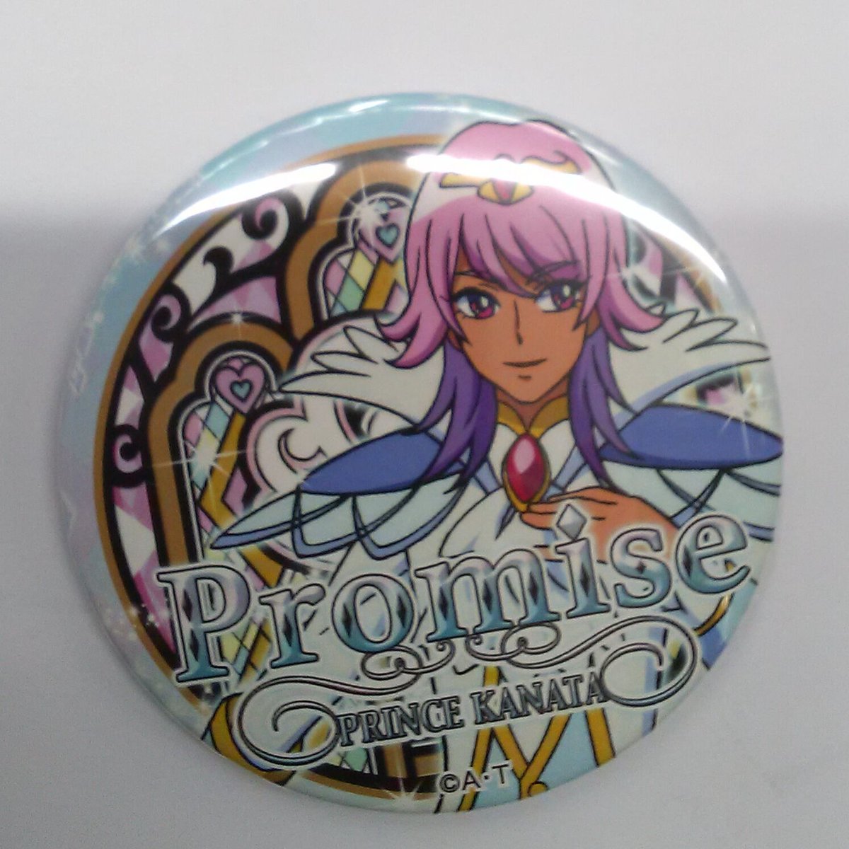 送込】Go!プリンセスプリキュア10周年缶バッチ“カナタ王子”18個 Go