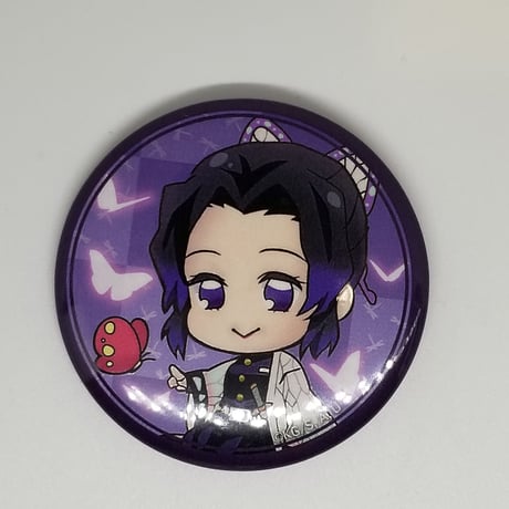 鬼滅の刃 全集中展 幕間画缶バッジ 弍 2020 クリスマス 胡蝶しのぶ 胡蝶しのぶ | STORES