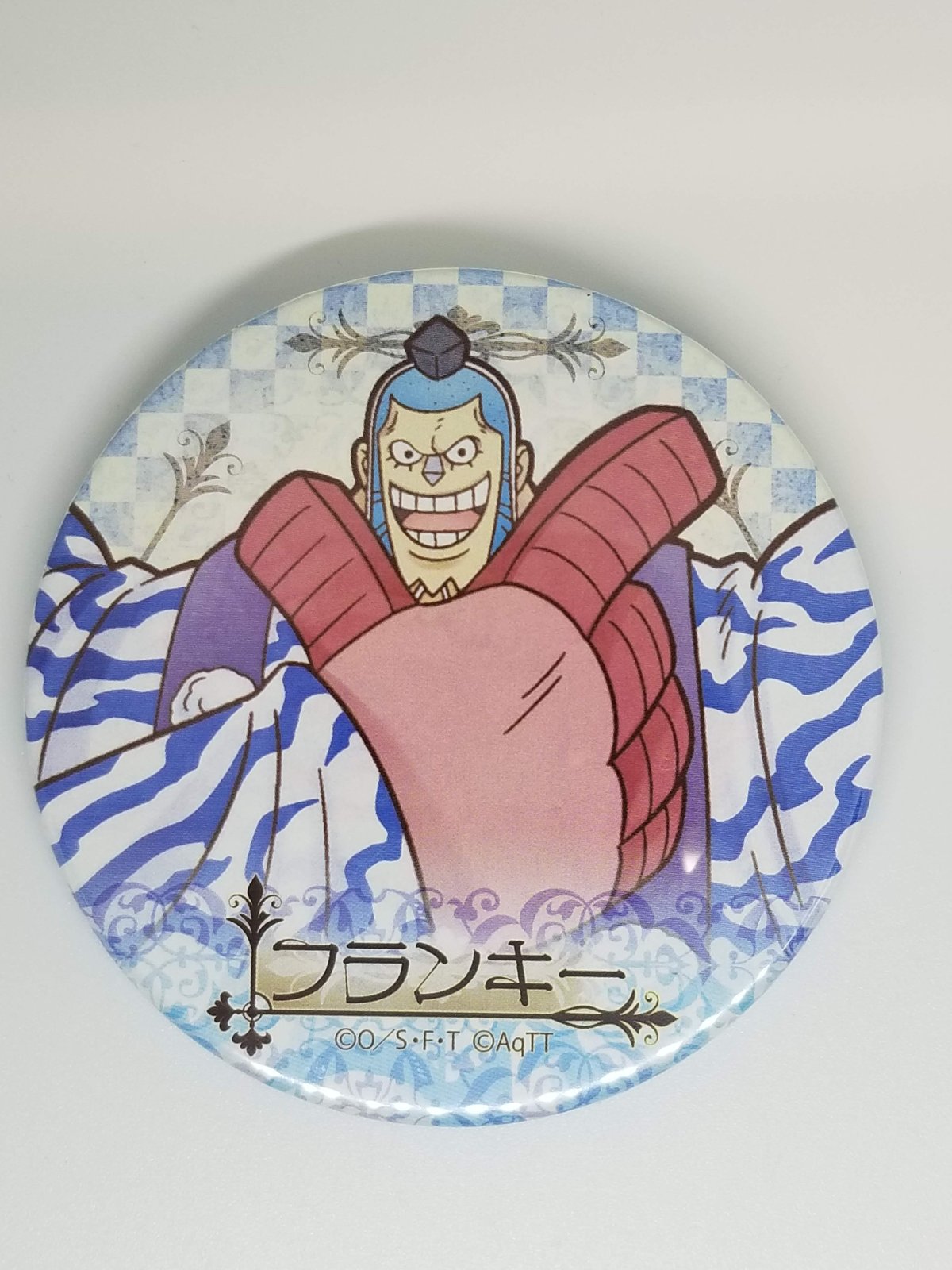 ONE PIECE フランキー 5周年缶バッジ | K-BOOKS 池袋 2次元グッズ通販