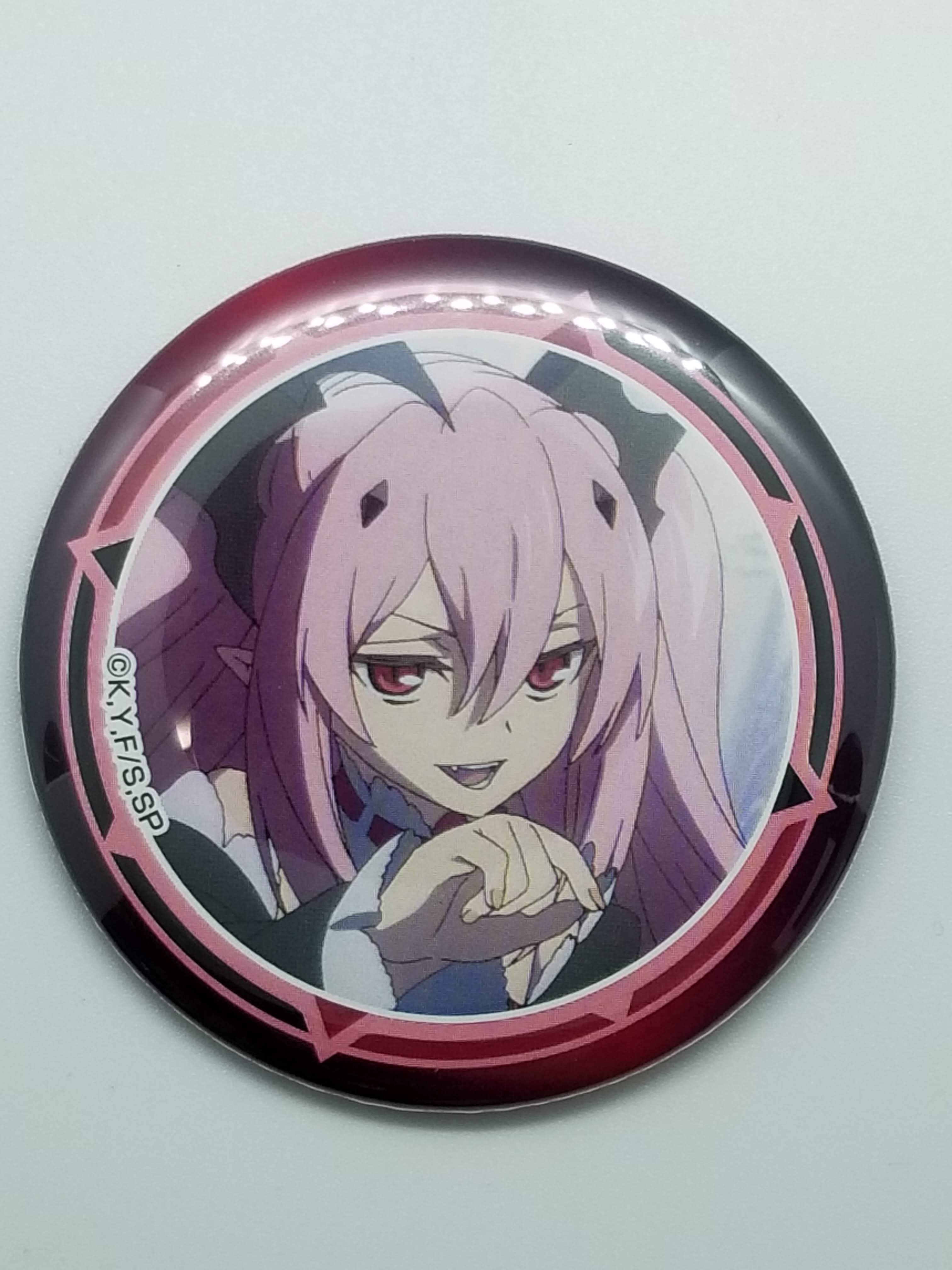 終わりのセラフ　缶バッジ　クルル 終わりのセラフ クルル・ツェペシ 缶バッジコレクション | K-BOOKS