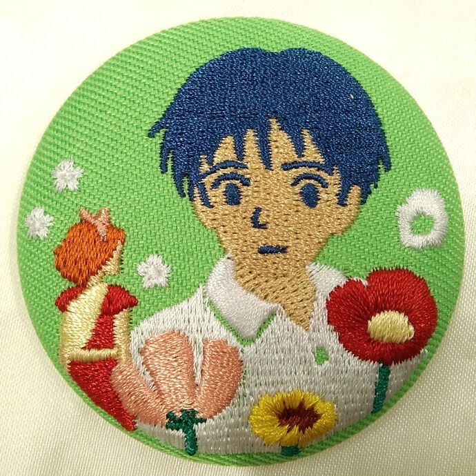 ジブリ】翔 刺繍ブローチ | K-BOOKS 池袋 2次元グッズ通販