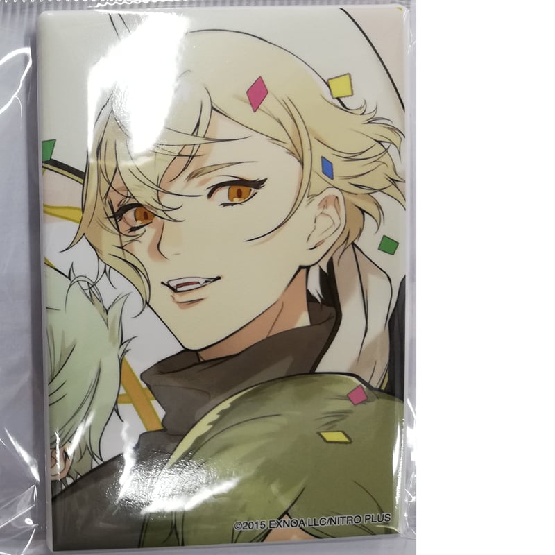 刀剣乱舞 へし切長谷部　スクエア缶バッジ　軽装 一周年祝画 刀剣乱舞 へし切長谷部 スクエア缶バッジ 軽装 一周年祝画 fit