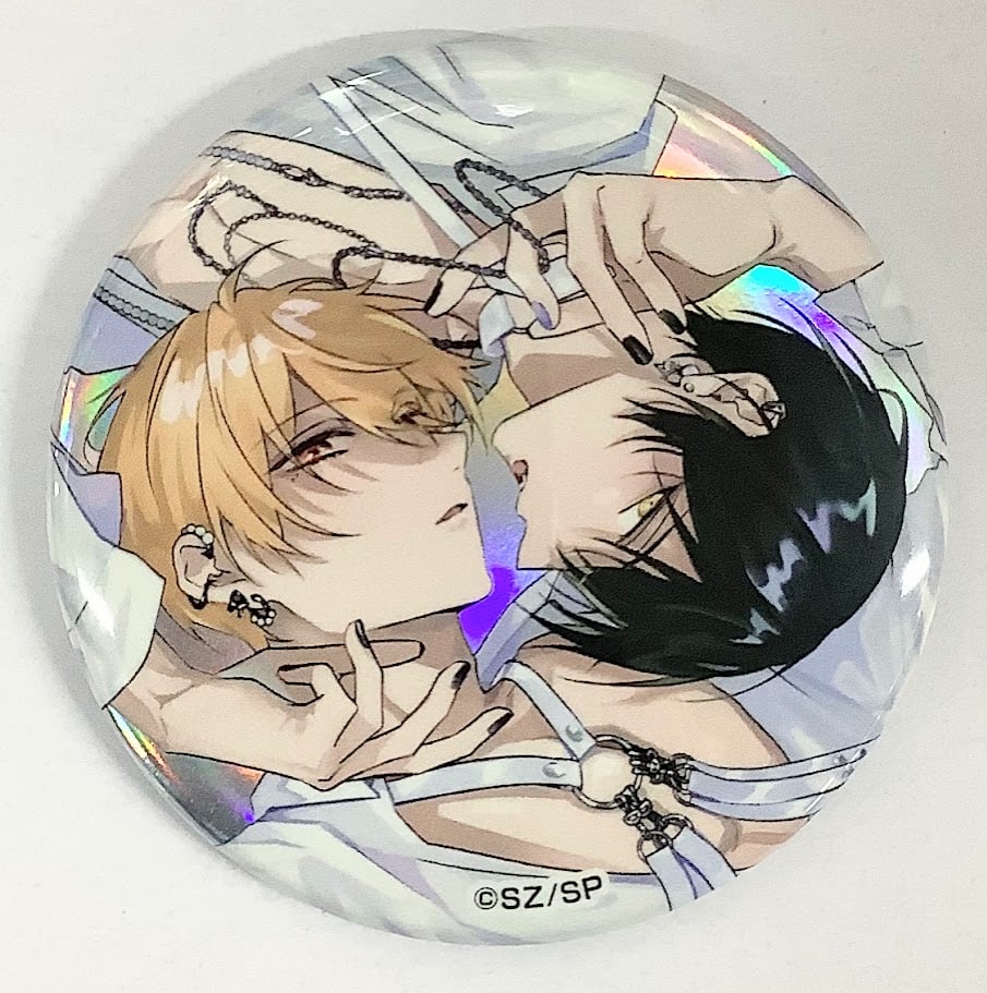 ざらめ鮫『幕が下りたら僕らは番』POP UP SHOP 缶バッジ【BLグッズ