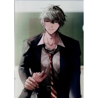 ずんだ餅粉 『暴愛フレンドシップ　新装版』 オンラインくじ　クリアファイル (C-2)【BLグッズ】