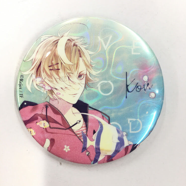 ディアラバ　コウ潜血祭缶バッジ　ホロ DIABOLIKLOVERS 無神コウ ホロ缶バッジ | K-BOOKS 池袋 2次元グッズ通販