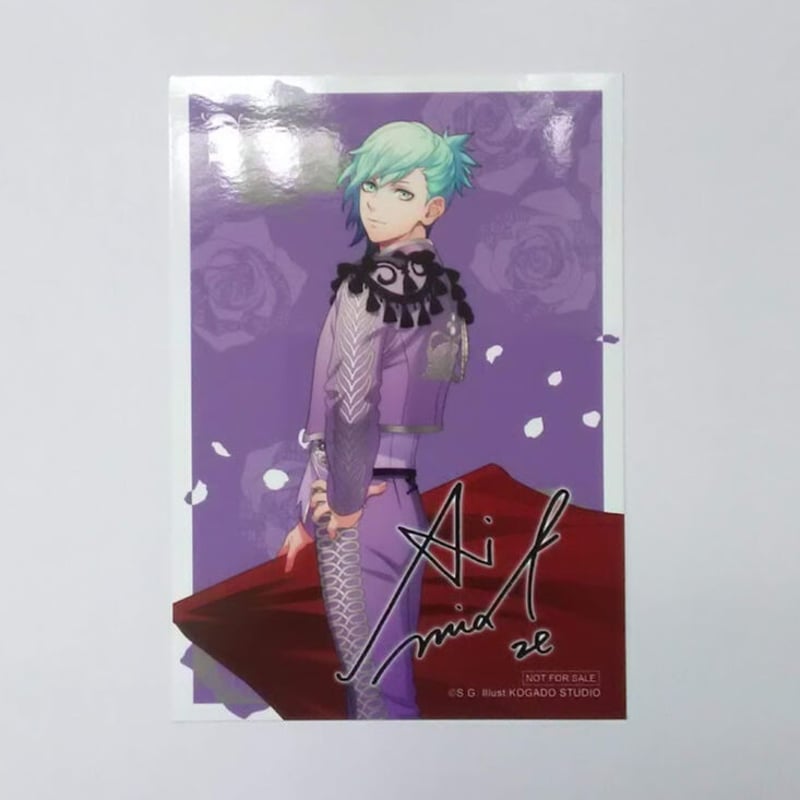 うたの☆プリンスさまっ♪ 美風藍 複製サイン入りブロマイド | K-BOOKS