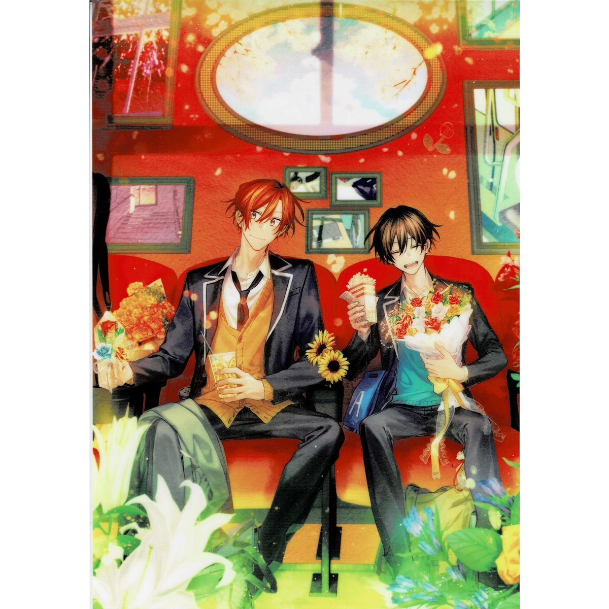 春園ショウ 『佐々木と宮野』 特典 A4クリアファイル【BLグッズ