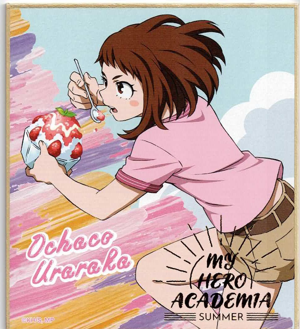 僕のヒーローアカデミア 麗日 お茶子 色紙コレクション 夏 | K-BOOKS