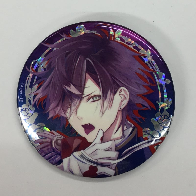DIABOLIK LOVERS 逆巻アヤト　ホロ缶バッジ DIABOLIK LOVERS 逆巻アヤト 缶バッジ ホロ | K-BOOKS 池袋 2次元グ