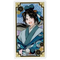 魔道祖師　公式茶屋　缶バッジ　藍景儀 痛バッグ　お誕生日セール 魔道祖師公式茶屋キャラカフェ藍景儀バースデードリンク 特典