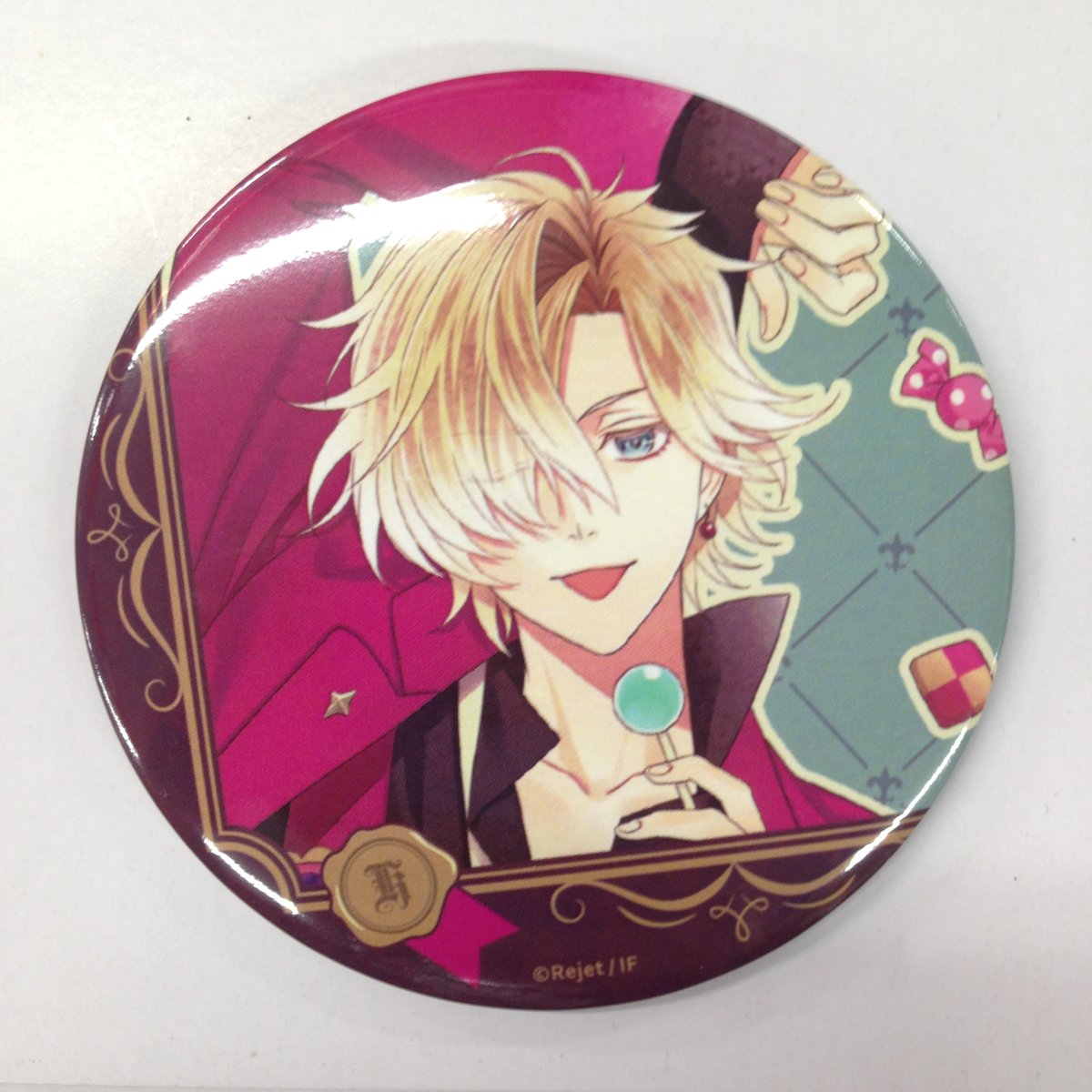 DIABOLIK LOVERS 無神コウ 缶バッジ DIABOLIK LOVERS 無神コウ 缶バッジ | K-BOOKS 池袋 2次元