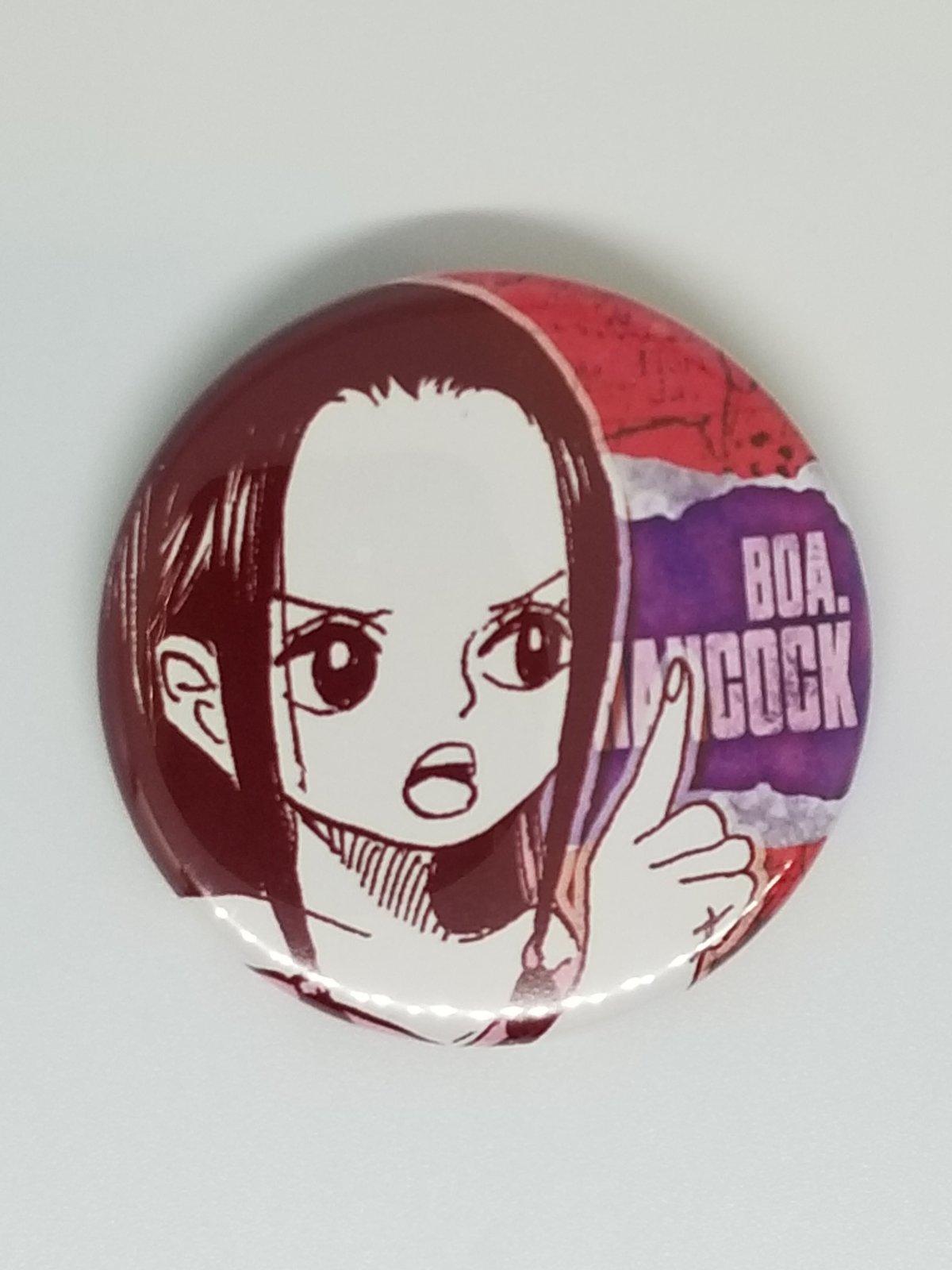 ONE PIECE ボア・ハンコックコレクション缶バッジプチ［子供時代