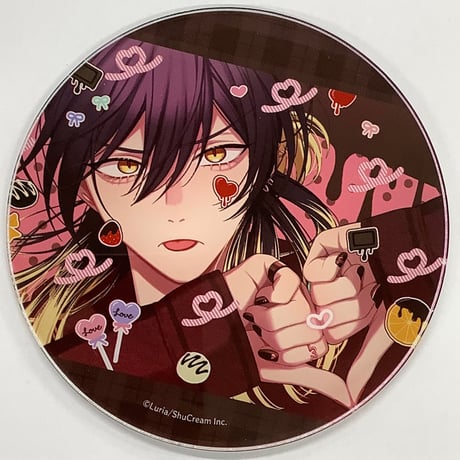 鬼と天国　emocafe アクリルコースター　2枚セット　BL エモカフェ Midnight Sweets 真夜中の俺を見て コラボカフェ