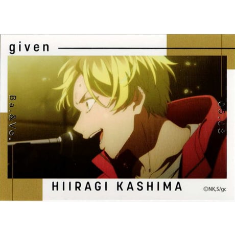ギヴン　公式　グッズ　※バラ売り不可 ギヴン」公式SHOP - BOOTH