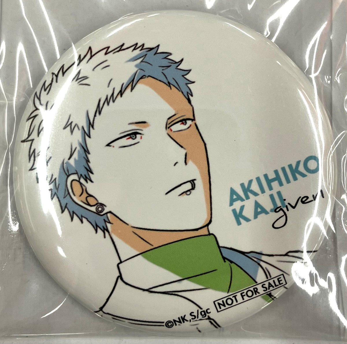 キヅナツキ 『ギヴン』 BD特典 ポストカード ＆ 缶バッジ3個セット