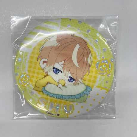 2個 DIABOLIK LOVERS 水戸 限定 逆巻 シュウ 缶バッジ ホロ イタミ有・裏サビ有】DIABOLIK LOVERS 逆巻シュウ 缶バッジ | K