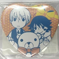 おげれつたなか『ヤリチン☆ビッチ部』 缶バッジ 百合＆田村