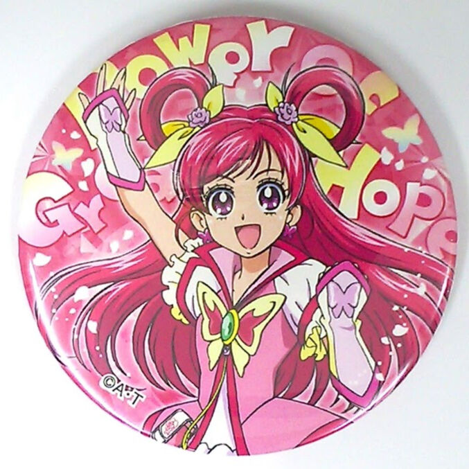 プリキュア キュアドリーム トゥインクル缶バッジ 3 Yeah！ | K-BOOKS