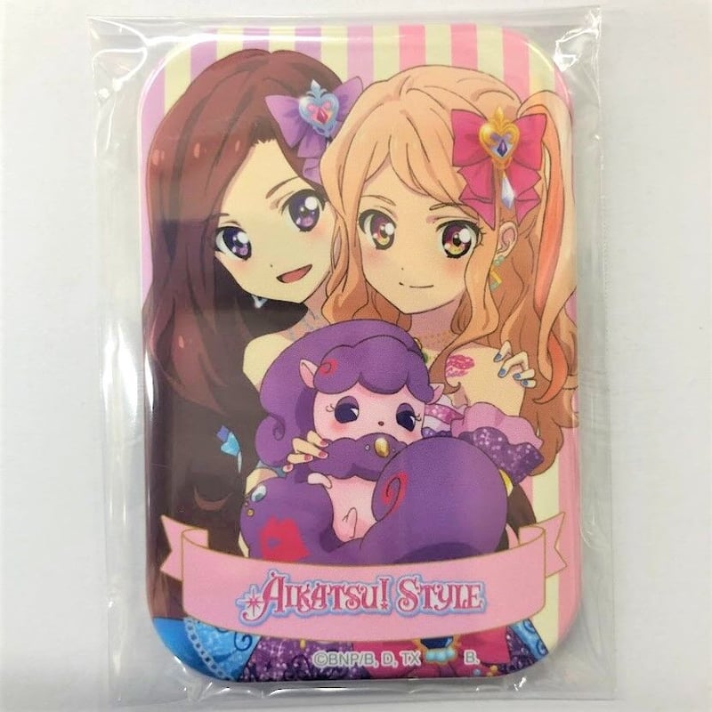アイカツ!シリーズ スクエア缶バッジ　香澄夜空 アイカツ! 香澄夜空 すくえあくる缶バッジ 劇場版 スクエア