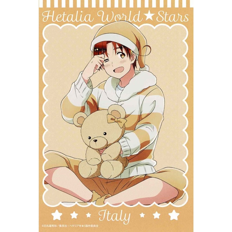 ヘタリア ポストカード まとめ アニメ「ヘタリアWorld☆Stars」 描き下ろしポストカードセット