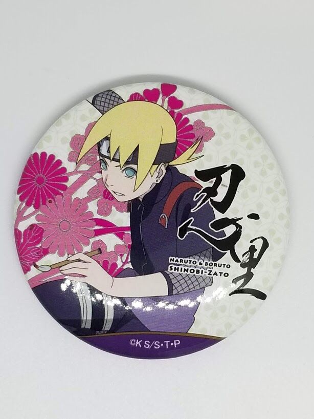 NARUTO BORUTO 山中いのじん 缶バッジ セガ プライズ original