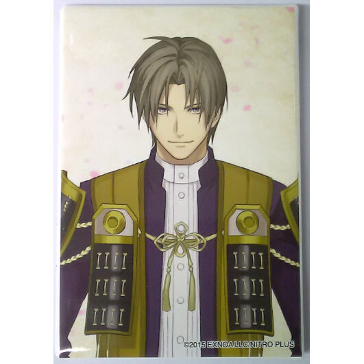 刀剣乱舞 へし切長谷部 スクエア缶バッジコレクション 跪坐 | K-BOOKS