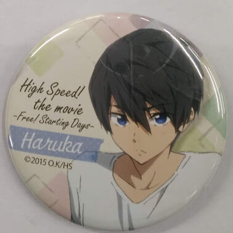 Free! 七瀬遙 キャラコレクション 缶バッジ Free! 七瀬遙 キャラバッジコレクション | K-BOOKS 池袋 2次元