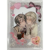 アラタアキ 『先生と僕の偏愛的育成指南』 コミコミスタジオ　アクリルカード【BLグッズ】