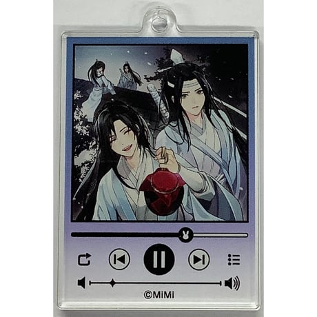 魔道祖師 K-BOOKS 限定購入特典 SNS風クリアカード　第二期　前編 魔道祖師 K-BOOKS 限定購入特典 SNS風クリアカード 第二期 前編
