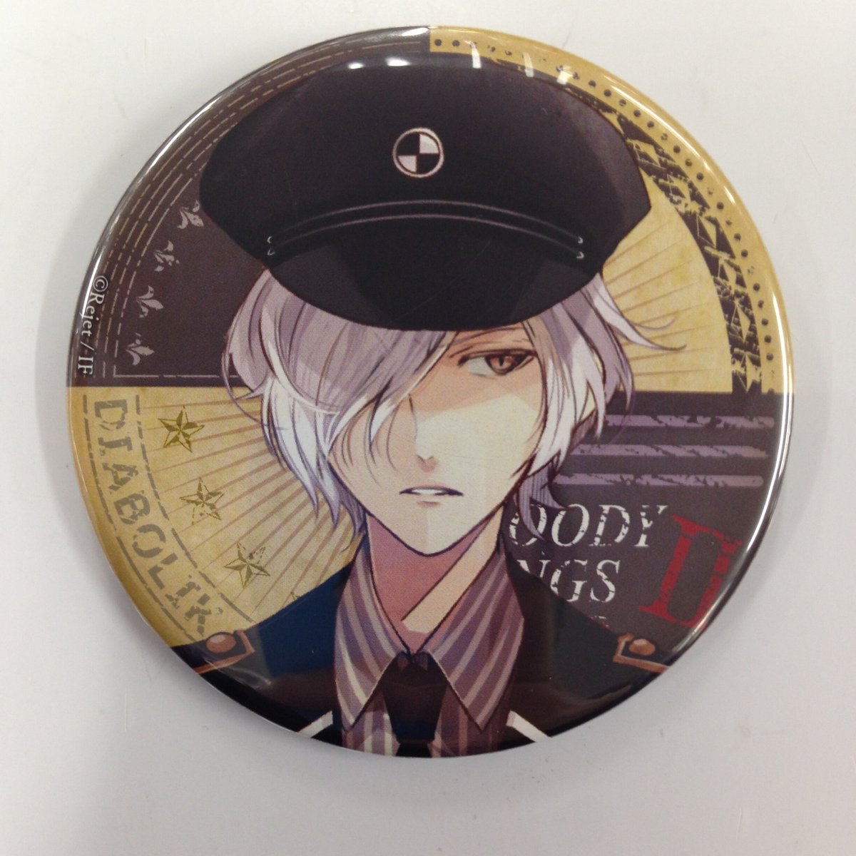 イタミ・裏サビ有】DIABOLIK LOVERS 逆巻スバル 缶バッジ | K