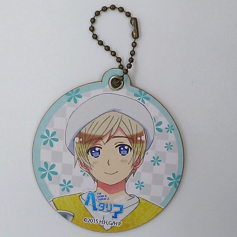 ヘタリアWorld☆Starsレザーチャーム 日丸屋秀和 『ヘタリア