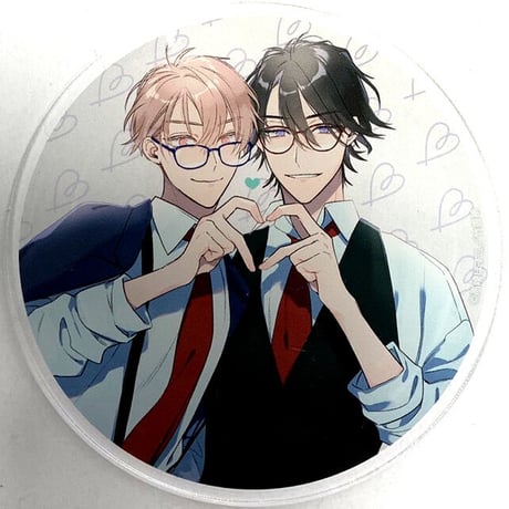 BLグッズ しっけ アクリルコースター グラッテ コースター アクリル しっけ 『セックスドロップ』『しっけ×グラッテ』 アクリル