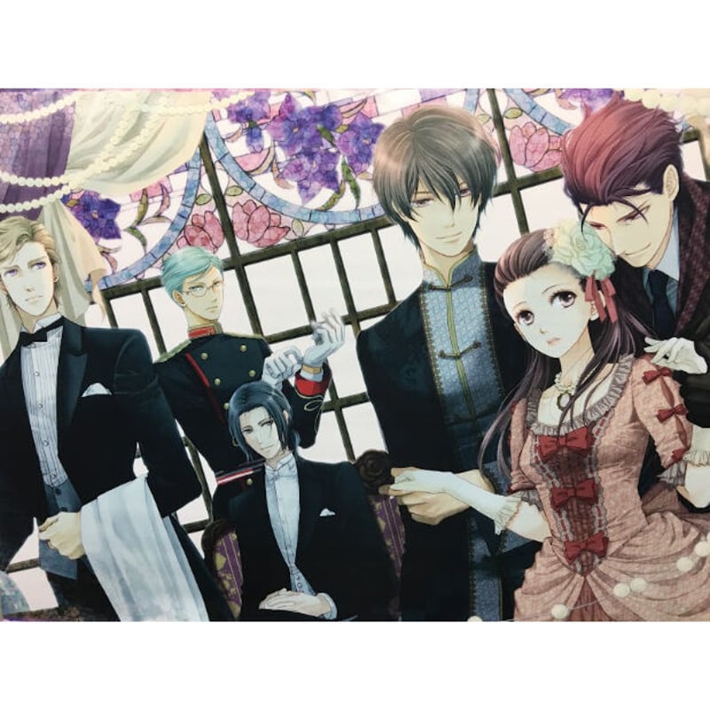 Γ 蝶の毒 華の鎖　タペストリー 蝶の毒華の鎖タペストリークラウドファンディング描き下ろし斯波