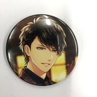 刀剣乱舞 実休光忠 スクエア缶バッジコレクション（跪坐） 第五弾 | K
