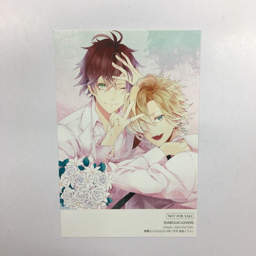 ディアラバ 逆巻アヤト キャラクターブック イヤホン カード ポスト