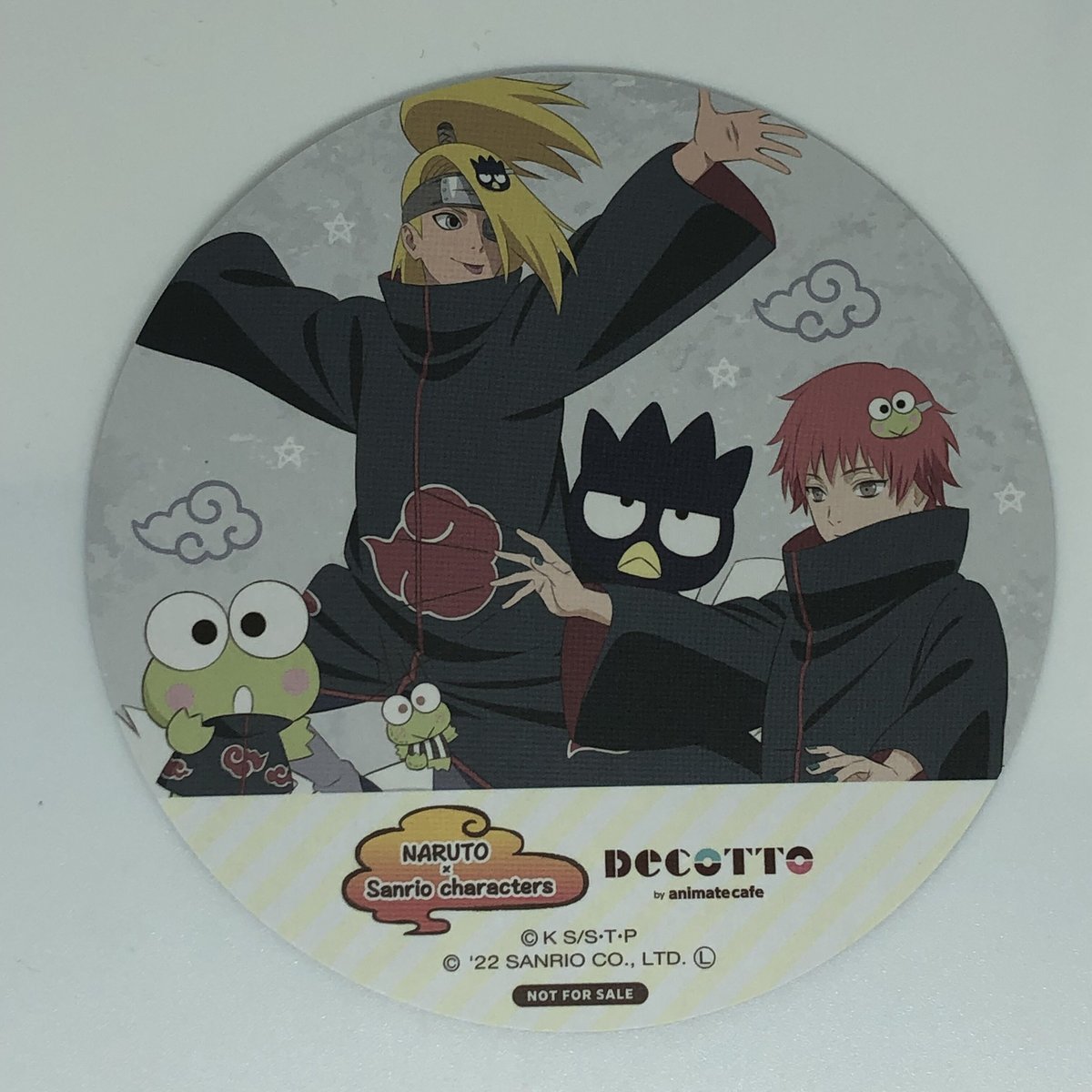 NARUTO -ナルト- ランダム メニュー注文特典 コースター