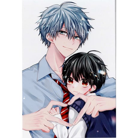 カトウロカ 『 おやすみ、またね。ましろくん。』 おもち クッションストラップセット  ver.2 　イラストカード 単品 【BLグッズ】