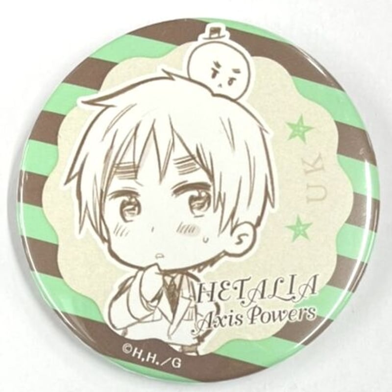 日丸屋秀和 『ヘタリア』 缶バッジ イギリス | K-BOOKS 池袋 2次元