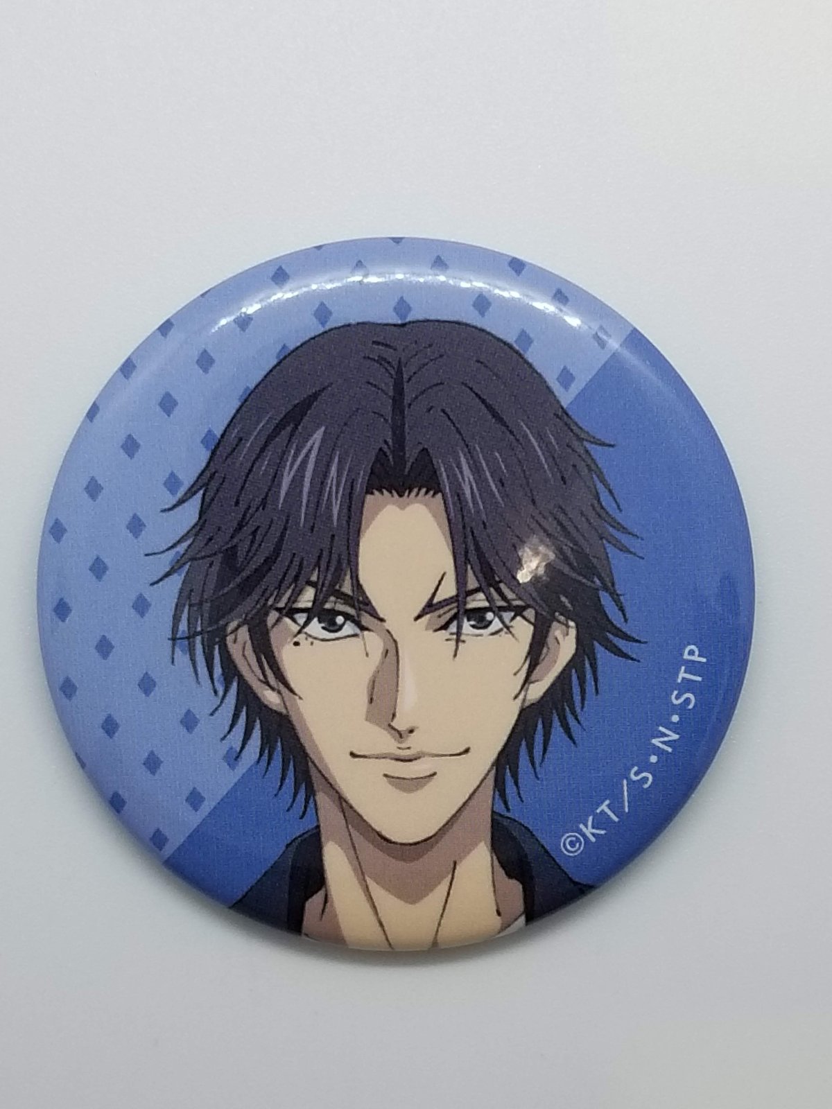新テニスの王子様 テニプリ　跡部景吾　缶バッジ トランプ バッジ・ピンズ 跡部景吾(顔) 「新テニスの王子様 描き下ろしイラスト