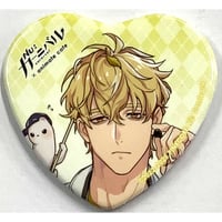『NU:カーニバル×アニメイトカフェ』　3rd Anniversary　ハート型 缶バッジ　ケシー【BLグッズ】