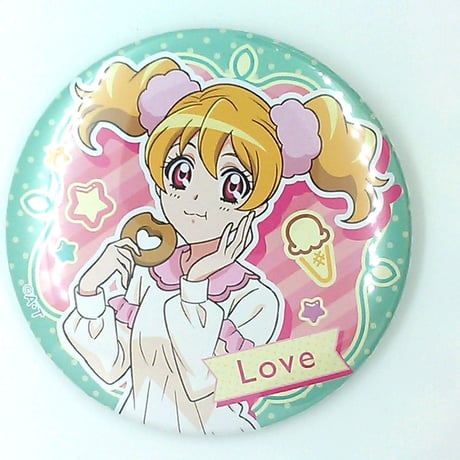 フレッシュプリキュア イース キュアピーチ 缶バッジ 18個 フレッシュプリキュア！ キュアピーチ &イース 缶バッジ | K