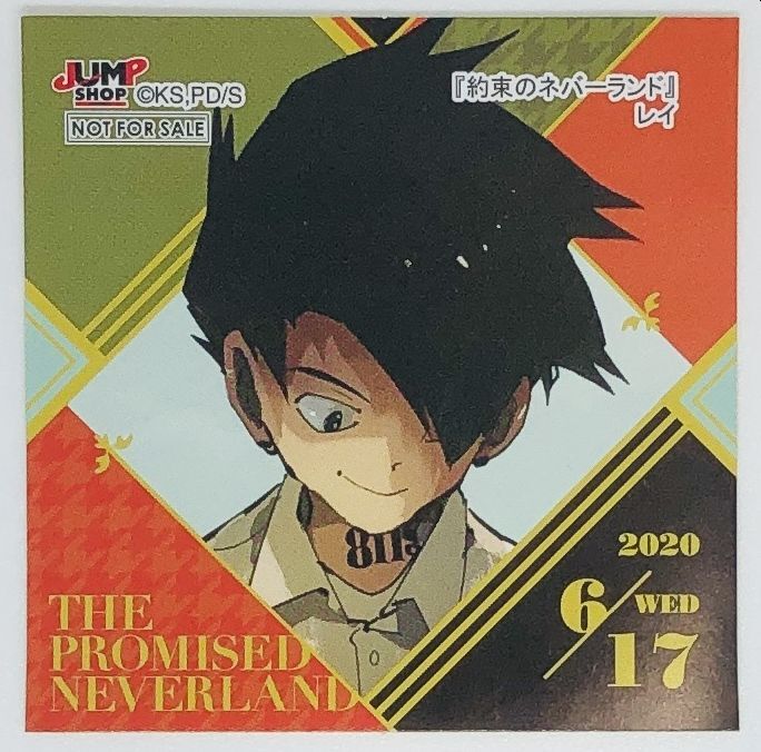 イタミ有】約束のネバーランド レイ 365日ステッカー | K-BOOKS 池袋