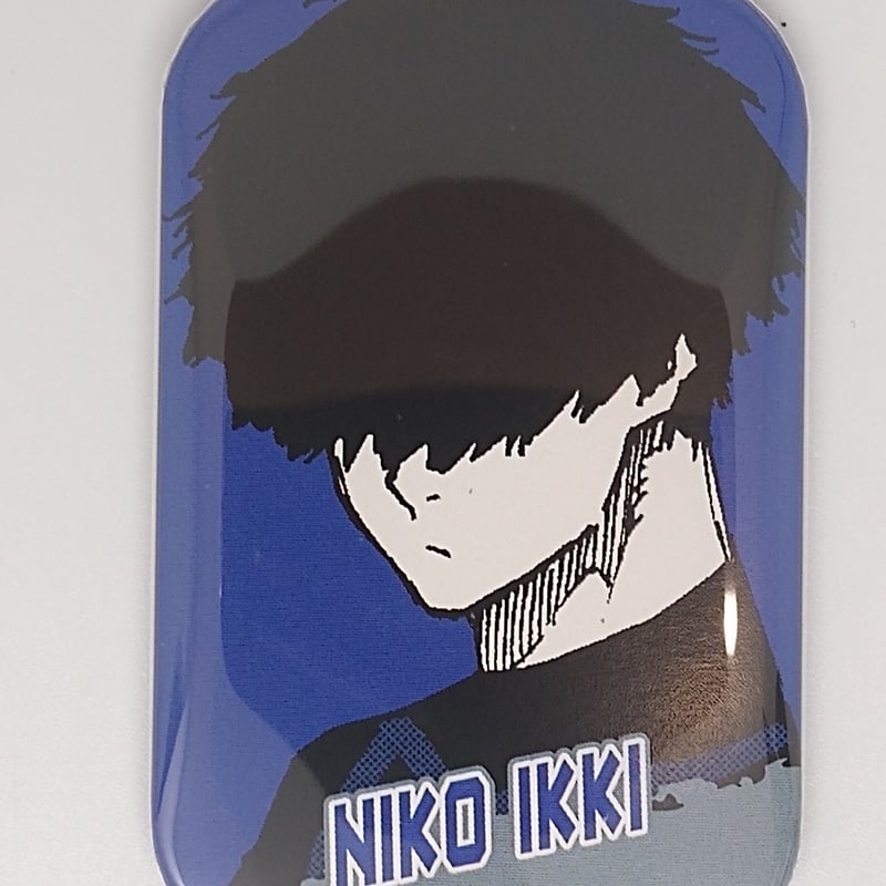 ブルーロック 二子一揮 スクエア缶バッジ | K-BOOKS 池袋 2次元グッズ通販