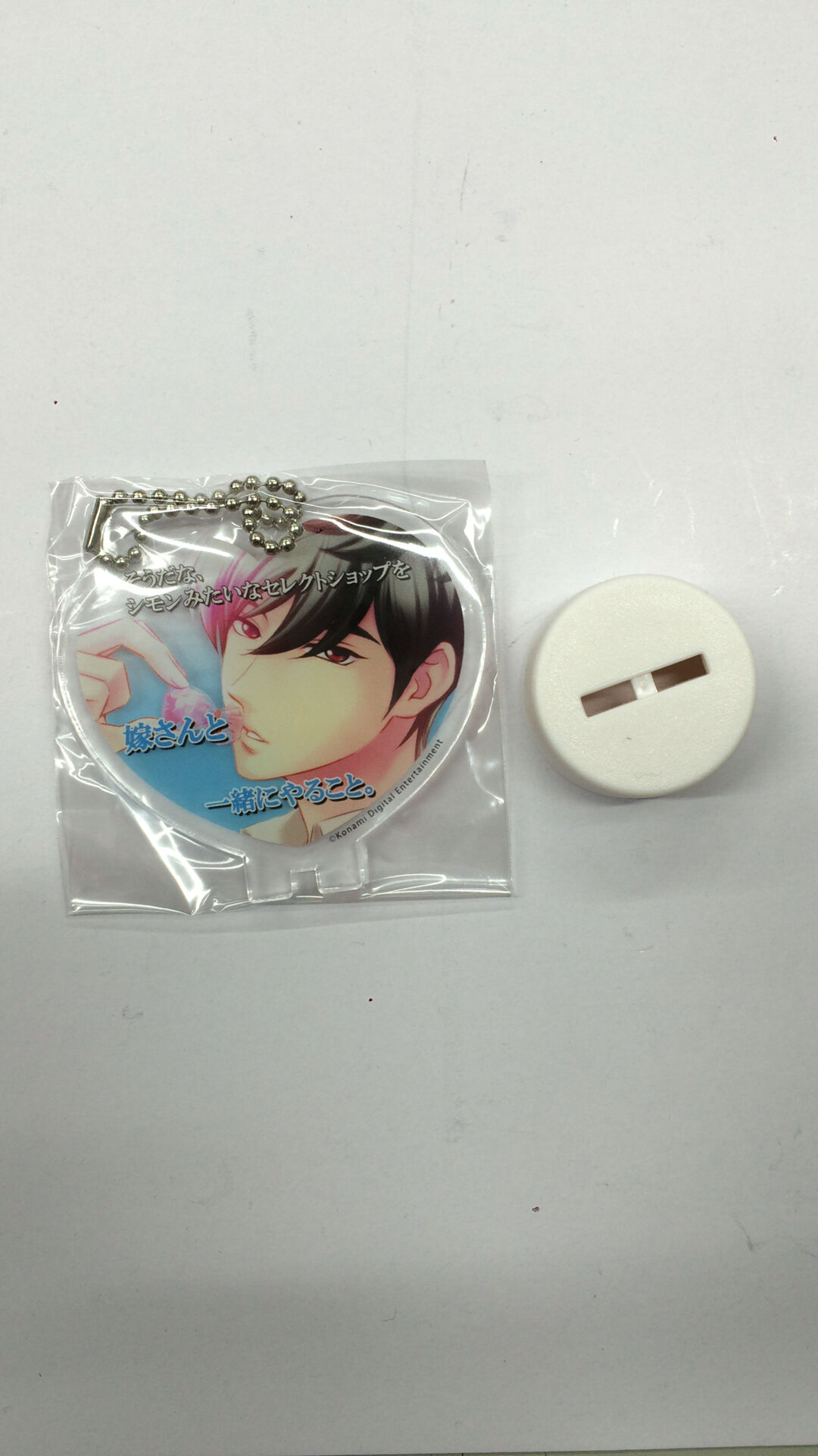 ときめきメモリアル Girl's Side 風真玲太 ボトルキャップアクリル