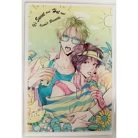 双子と先生 かきのたね ハート缶バッジ かきのたね 『双子と先生』 J庭55 ハート 缶バッジ 【BLグッズ