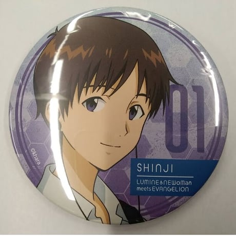 【エヴァンゲリオン】シンジ　トレーディング缶バッジ